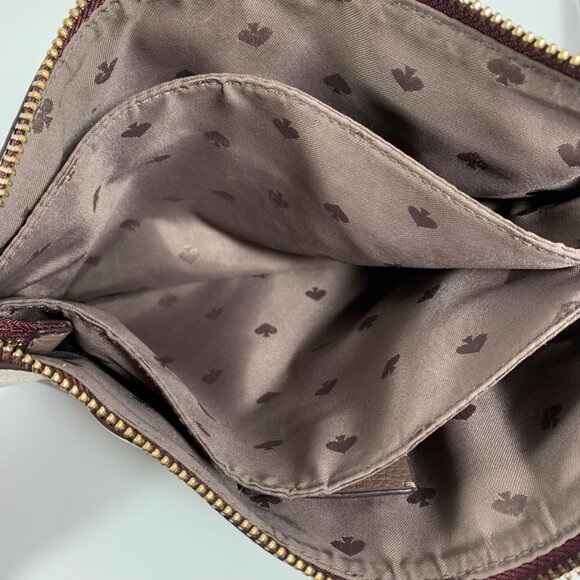 KATE SPADE New York Triple Gusset Crossbody Bag Colorblock Leather - Picture 10 of 16